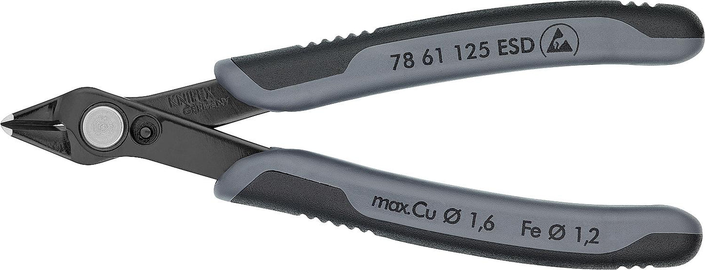 Electronic Super-Knips ESD special tool steel, burnished, 64HRC, length 125mm