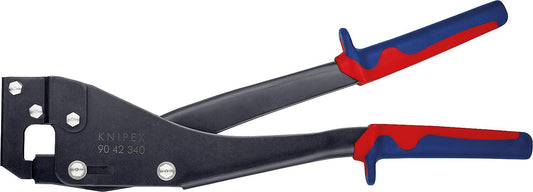 Profile compound pliers, burnished, plastic coated, L=340mm