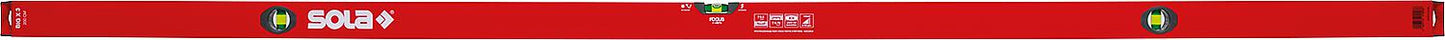 Sola BIG X 3 aluminum spirit level, 800 mm, 2 vials