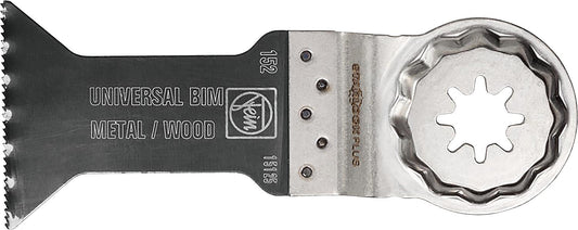 Fein E-Cut Bi-Metal Saw Blade, B=44mm, L=60mm, Starlock Plus, Pack of 5