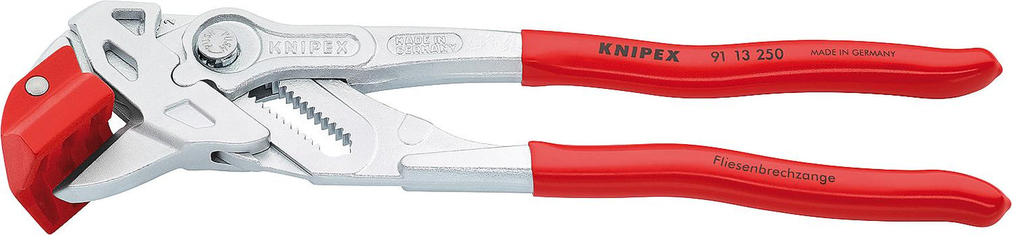 Knipex tile breaking pliers, length: 250mm, chrome-plated