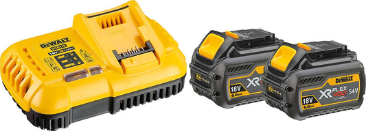 Starter-Set DeWalt DCB118T2 2 Akkus DCB 546 54V / 6Ah 1 Ladegerät DCB 118 FlexVolt