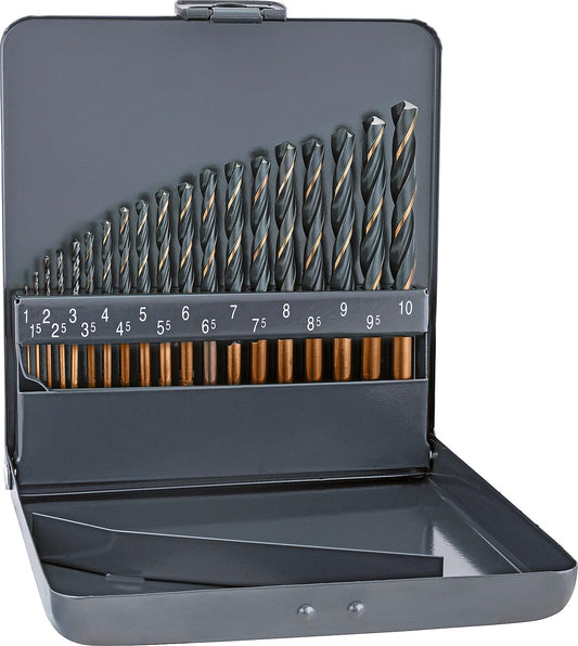 Spiralbohrer-Set, HSS Sprint Master, 19- bzw. 25-teilig, DIN 338 RN