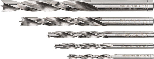 Holzspiralbohrer-Set HSS Cobalt
