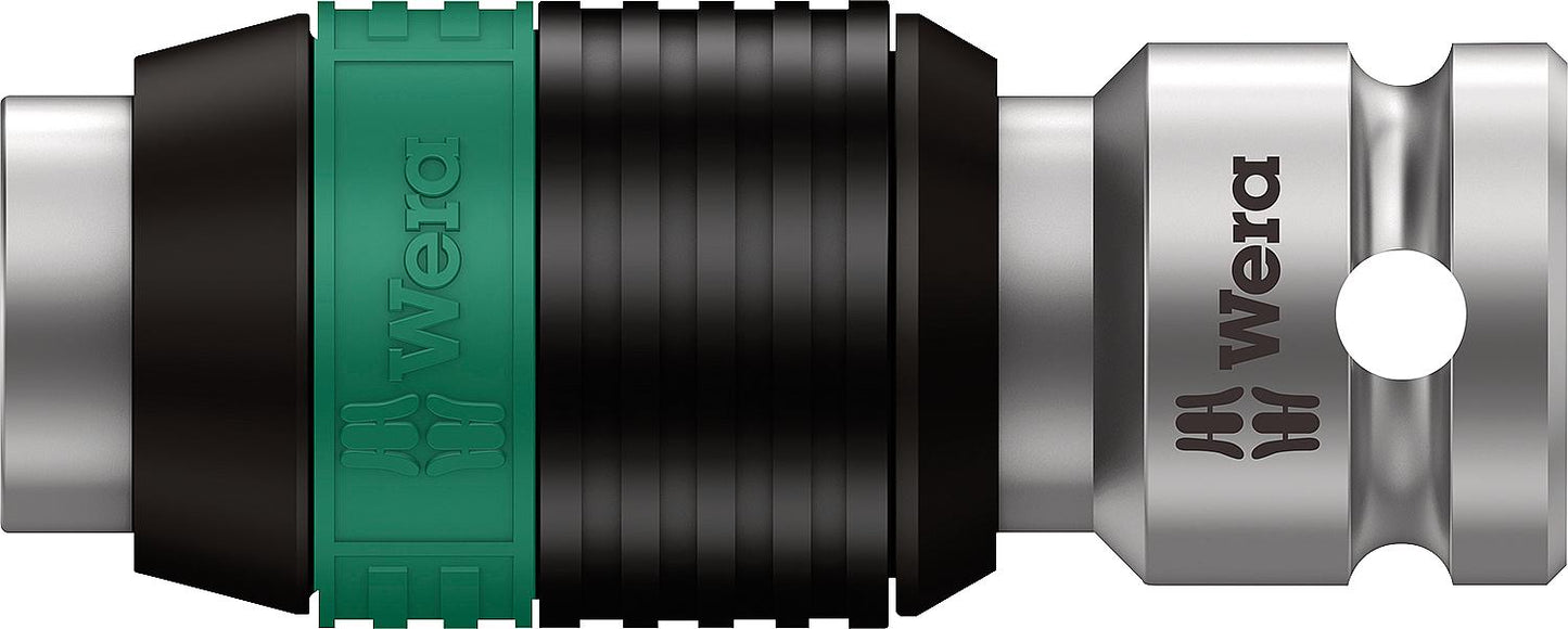 WERA bit holder for 1/4" bits, suitable for 1/4" ratchets