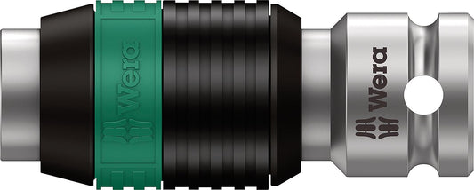 WERA bit holder for 1/4" bits, suitable for 1/4" ratchets
