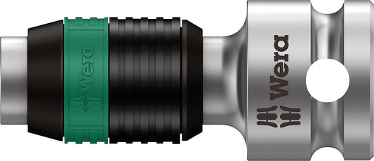 WERA bit holder for 1/4" bits, compatible with 3/8" ratchets