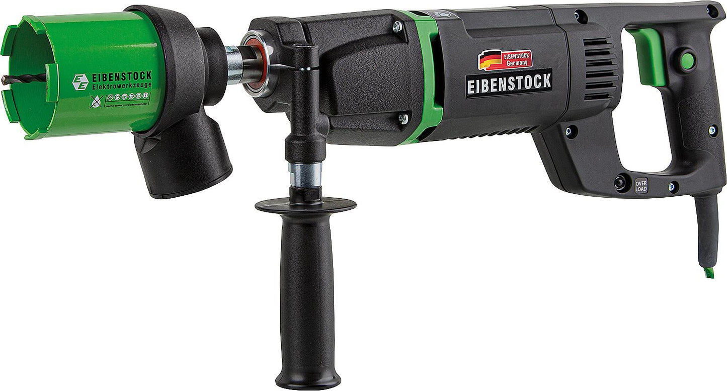 EIBENSTOCK EHD 1500 diamond dry core drilling machine, 1500 W, including transport case and Ø82mm core drill bit