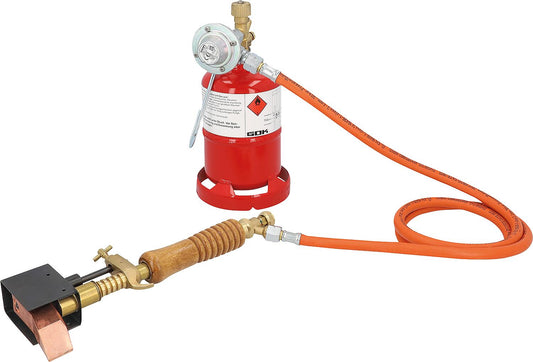 Propane soft soldering kit (hose 3/8"LH x 3/8"LH)