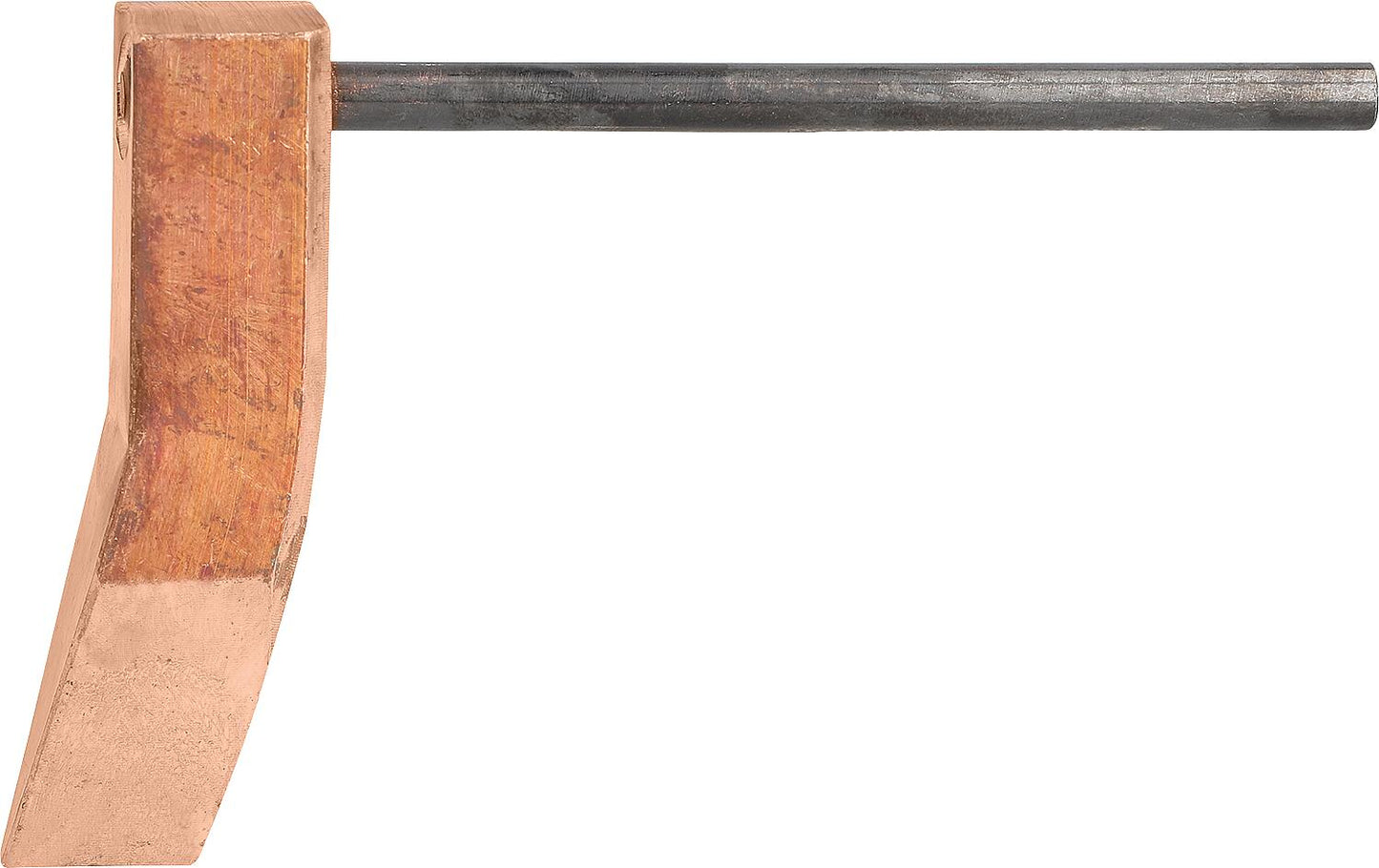 pièce plate en cuivre