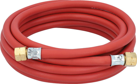 Acetylene hose, 5.0 m length, connection R 3/8l x R 3/8 L 6.0 x 3.5 mm