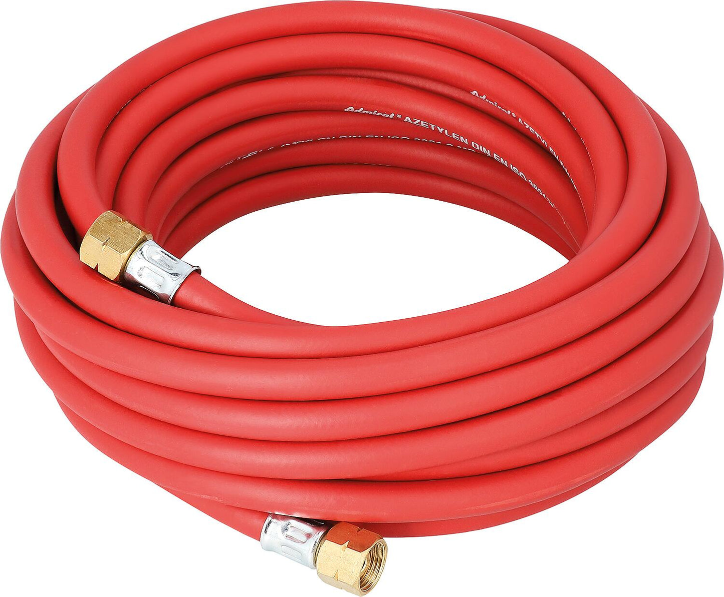 Acetylene hose, 5.0 m length, connection R 3/8l x R 3/8 L 6.0 x 3.5 mm