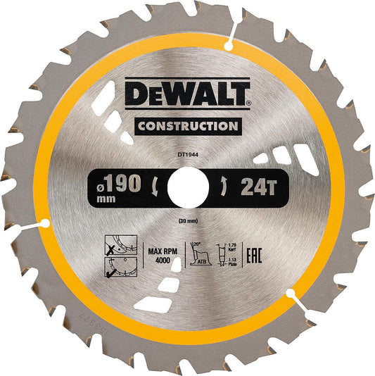 Kreissägeblatt Construction, für Holz, Verbundmaterial und Schalhaut