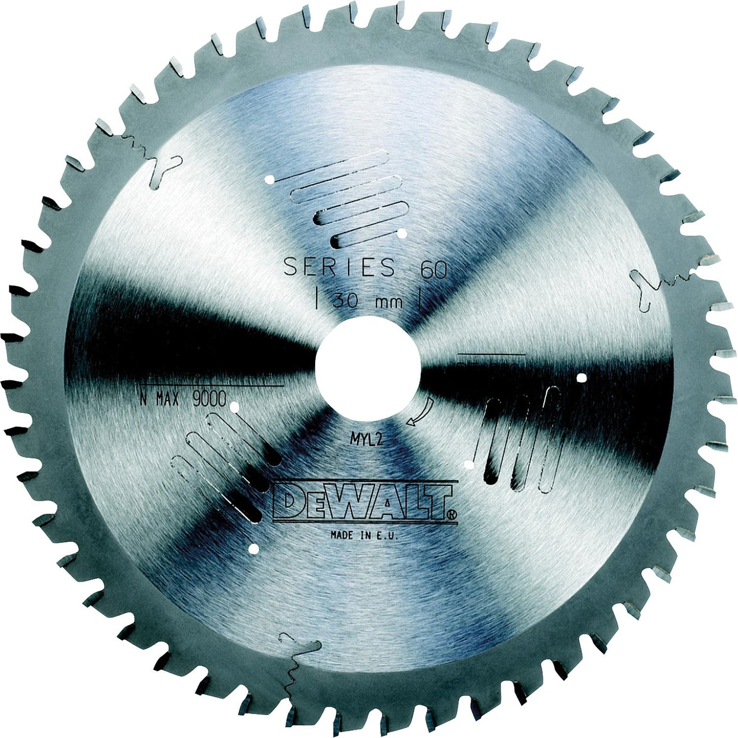 Circular saw blade Extreme Ø 190x30mm, with 24 alternating teeth, suitable for DeWalt DWE575K