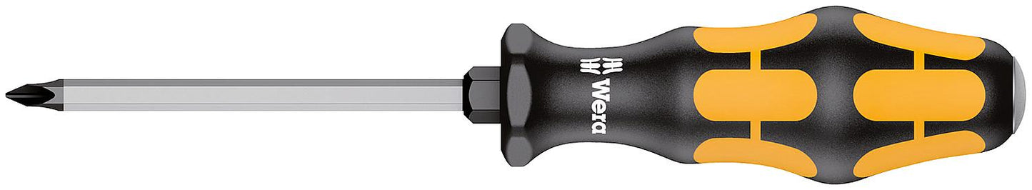 Phillips-Schraubendreher mit Schlagkappe 917 SPH Kraftform Plus-Serie 900, Klinge durchgehend mit Sechskant