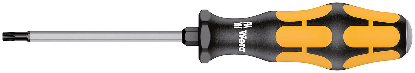 Torx®-Schraubendreher mit Schlagkappe Wera 977 Kraftform Plus-Serie 900, Klinge durchgehend mit Sechskant, T20 x 90 mm