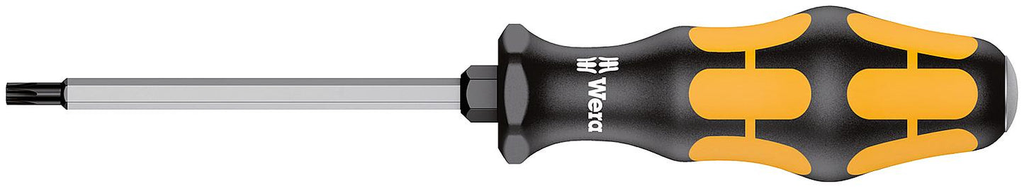 Torx®-Schraubendreher mit Schlagkappe Wera 977 Kraftform Plus-Serie 900, Klinge durchgehend mit Sechskant, T20 x 90 mm