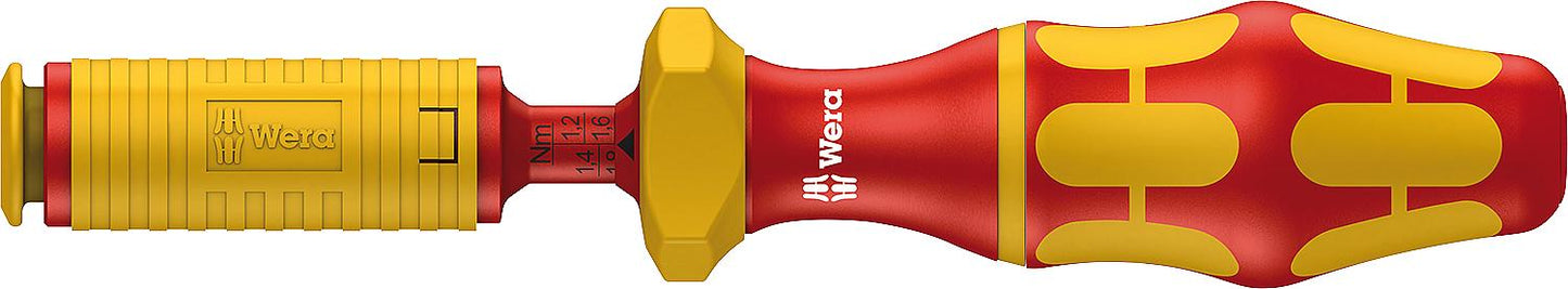 WERA VDE Kraftform bit holder with torque 1.2 - 3.0 mm