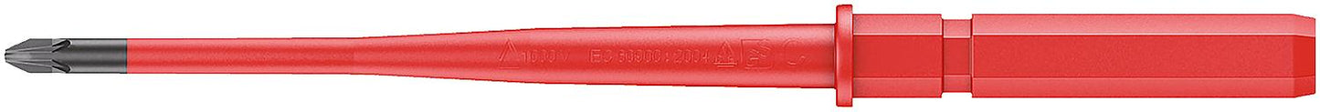 Wechselbit WERA VDE Kraftform Kompakt m. integr. Schutzisolation PZ/S 2 x154mm