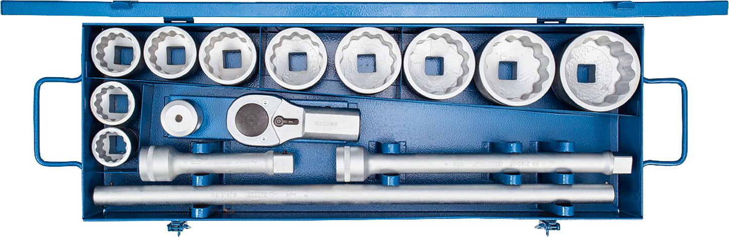 Steckschlüssel-Satz GEDORE D 21 EMU-10, 15-teilig 1"