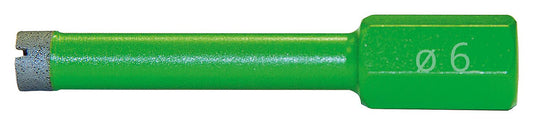 Tile core drill bit D=6.0x60 mm for drilling in porcelain stoneware and natural stone