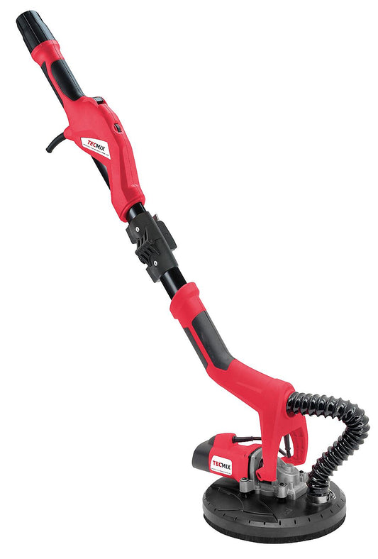 Wand- und Deckenschleifer TECMIX TM LHS 710 D m. rundem und drei- eckigem Schleifkopf
