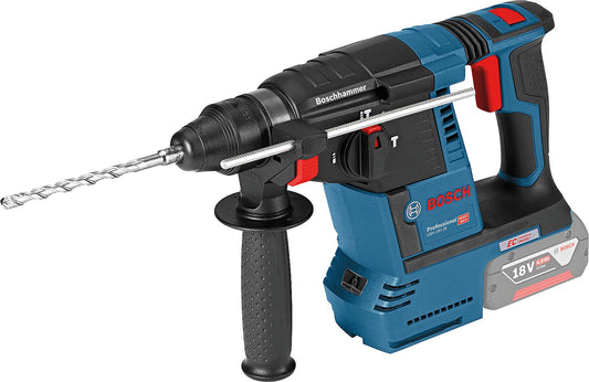 Bosch 18V GBH 18V-26 cordless rotary hammer with SDS Plus chuck, without batteries and charger