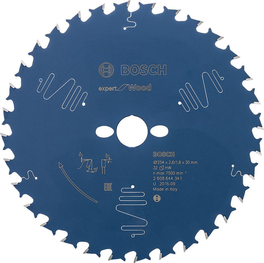 BOSCH circular saw blades D=254x30mm 32 teeth for sawing wood