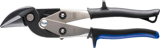 Figure and through-cutting shears, right-hand cutting, length 230 mm
