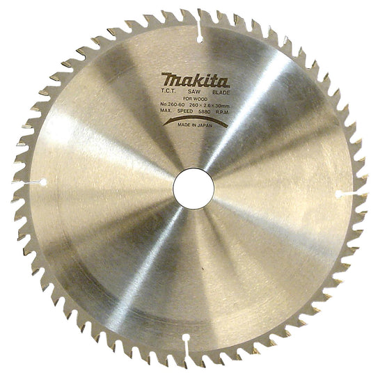 MAKITA circular saw blade Ø 260 x 30 mm 80 teeth for GRP, plastic, Eternit