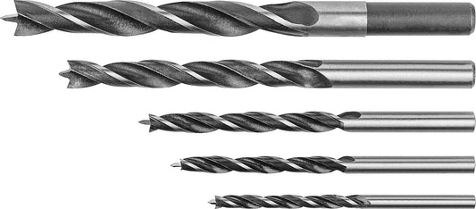 Holzspiralbohrer-Set heller® 0333 CV, 5-/8-teilig