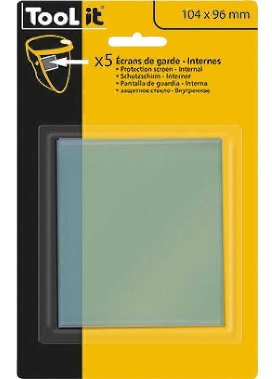 GYS replacement lens for ALIEN protective helmet (inside) - Pack of 5