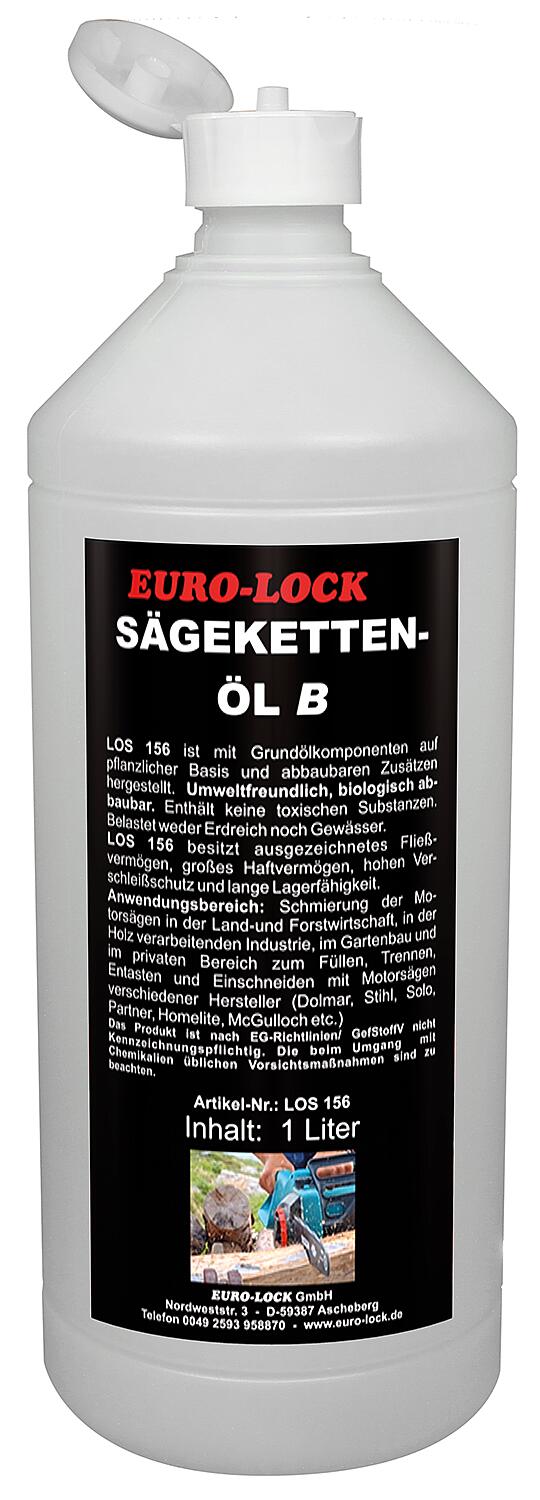 EURO-LOCK LOS 156 saw chain oil, biodegradable, 1l bottle