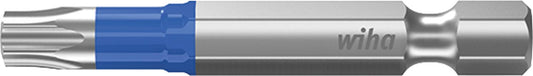 Wiha 7045T Torx® T-bit impact screwdriver with 1/4" drive, long, with torsion zone, T10 x 50 mm, pack of 5