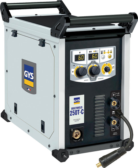 MIG/MAG welding machine GYS Multiwend 250 incl. accessories and trolley