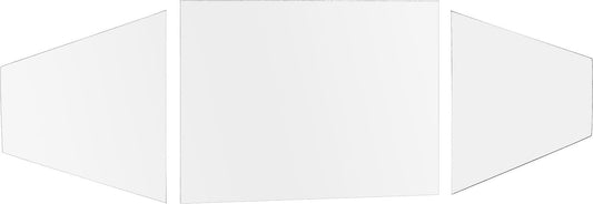 Replacement lens for GYS protective helmet LCD Panoramic Inside 3XL