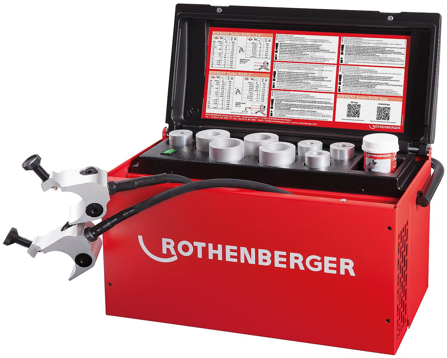 Rohreinfriergerät Set bis DN 50 (2") Rofrost Turbo R290