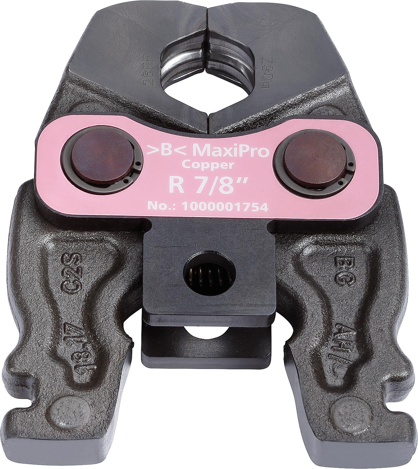 Mâchoires de presse à contour Maxipro >B< pour systèmes frigorifiques Bänninger
