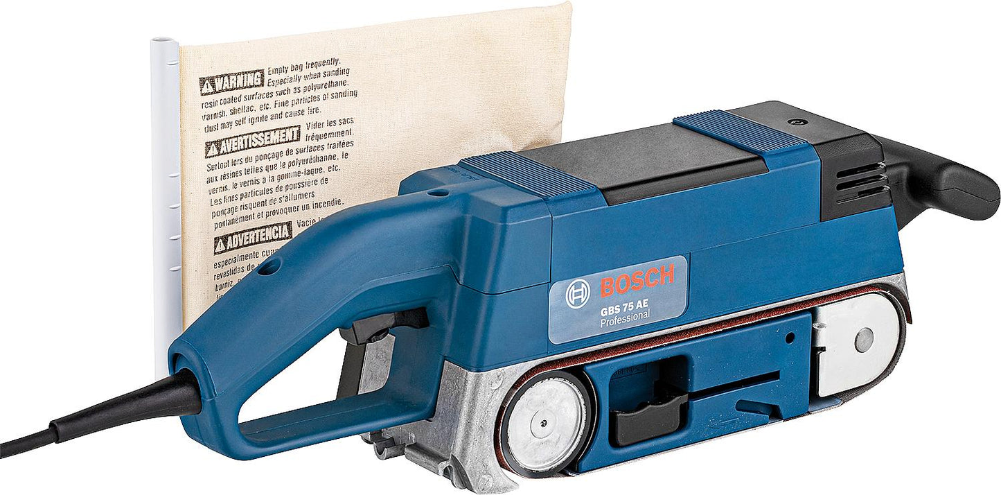 BOSCH GBS 75 AE belt sander, 750 W