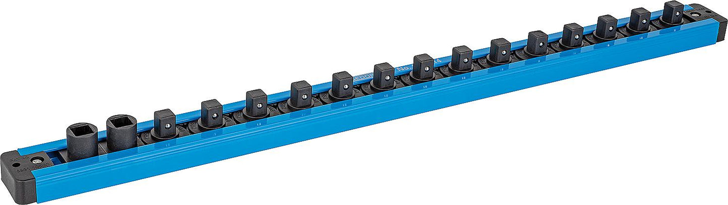 GEDORE 1/4" magnetic power strip for 13 sockets, L=380mm