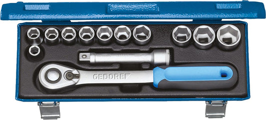 Steckschlüssel-Satz GEDORE 19 KMU-20, 13-teilig 1/2"