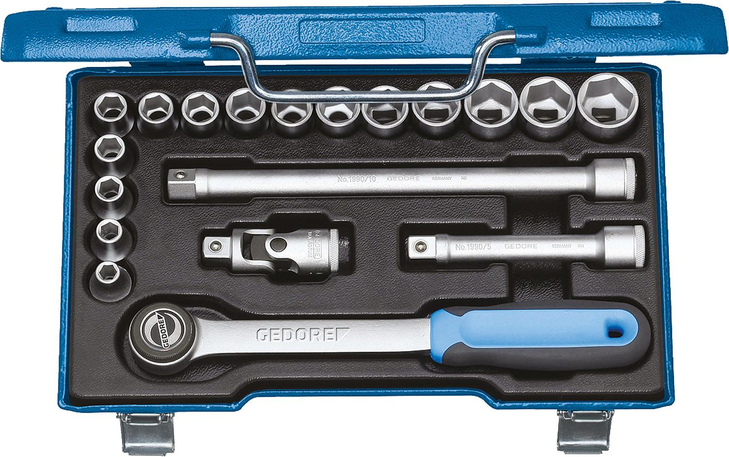 Steckschlüssel-Satz GEDORE 19 JMU-3, 16-teilig 1/2"