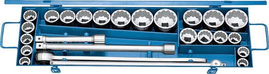 Steckschlüssel-Satz GEDORE D 32 EMAU-2, 25-teilig 3/4"