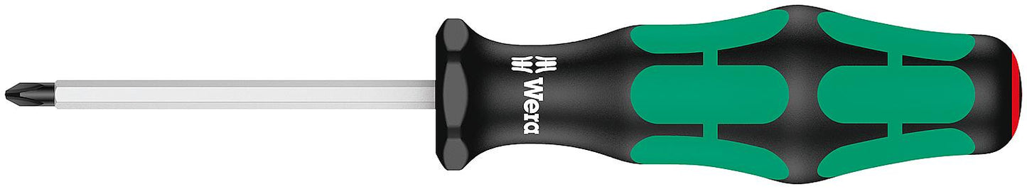 Phillips-Schraubendreher 350 SK Kraftform Plus-Serie 300, Klinge Sechskant, Sechskant-Schlüsselhilfe, Lasertip-Spitze