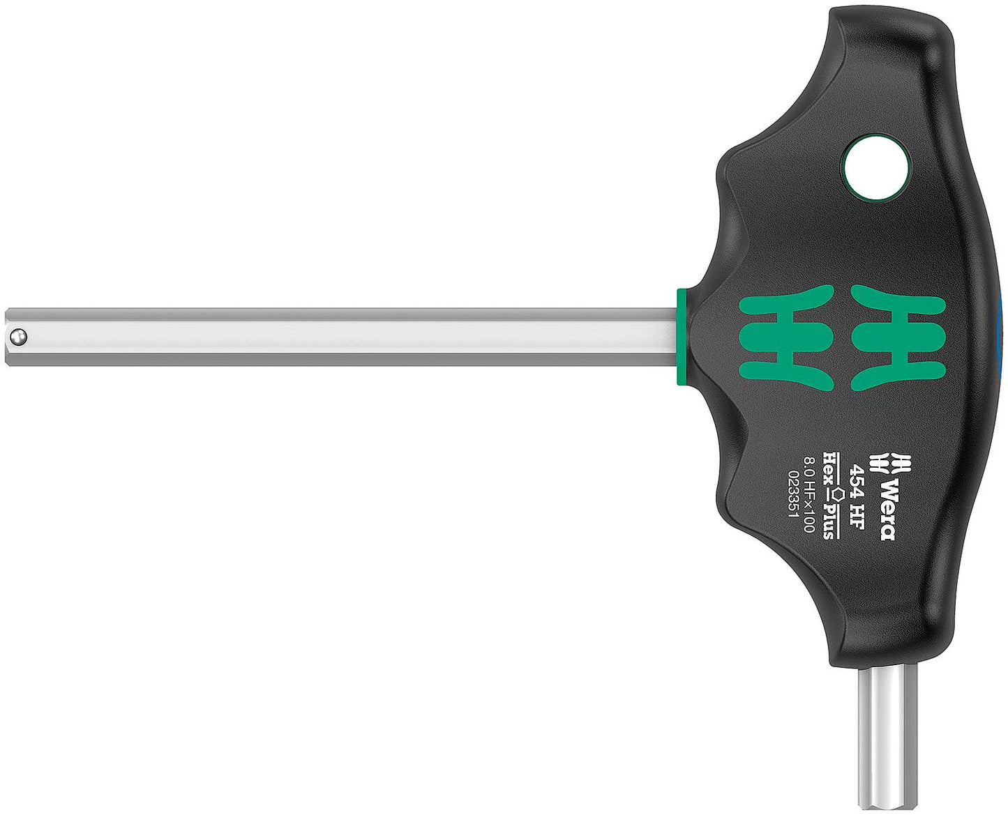 Innensechskant-Schraubendreher 454 HF Serie 400 Quergriff, Hex-Plus, mit Haltefunktion