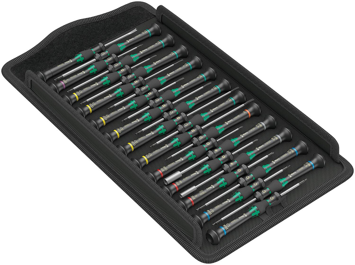 WERA screwdriver set, 25-piece, Electronics Micro series