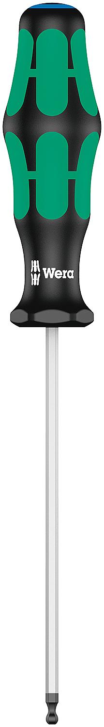 Innensechskant-Kugelkopf-Schraubendreher 352 Kraftform Plus-Serie 300, Klinge Sechskant, Black Point-Spitze