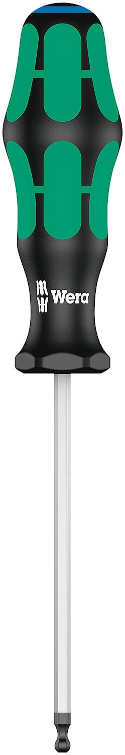 Innensechskant-Kugelkopf-Schraubendreher 352 Kraftform Plus-Serie 300, Klinge Sechskant, Black Point-Spitze