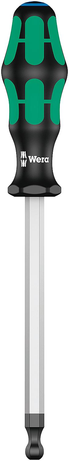 Innensechskant-Kugelkopf-Schraubendreher 352 Kraftform Plus-Serie 300, Klinge Sechskant, Black Point-Spitze