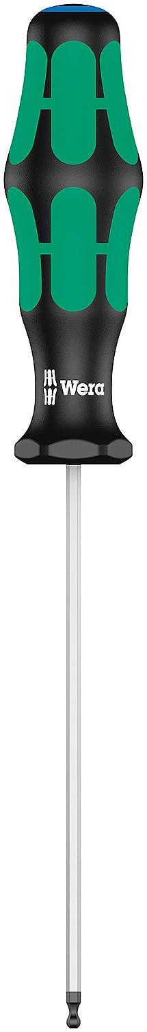 Innensechskant-Kugelkopf-Schraubendreher 352 Kraftform Plus-Serie 300, Klinge Sechskant, Black Point-Spitze